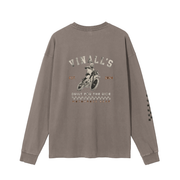 Moto Washed Long Sleeve T-Shirt